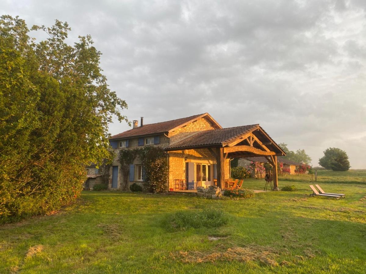 Maison 3 Chambres, Piscine, 2 Hectares De Jardin La Sauvetat-du-Dropt Kültér fotó